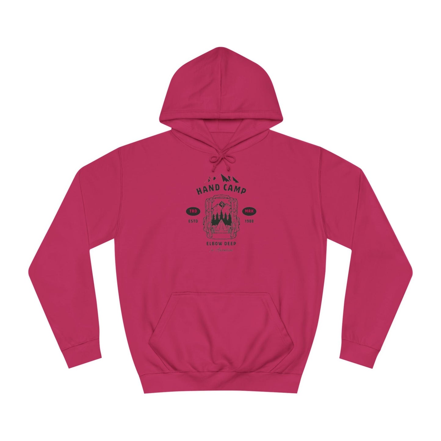 Hoodie S / Hot Pink Hand Camp Hoodie – A Subtle Nod to FF LEATHERDADDY BATOR