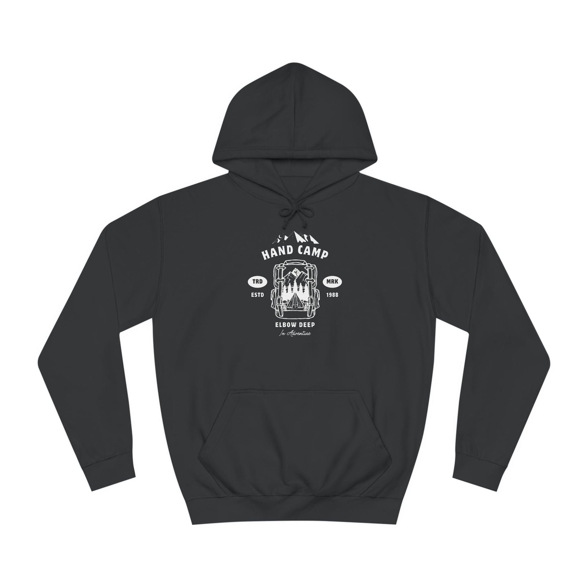 Hoodie S / Jet Black Hand Camp Hoodie – A Subtle Nod to FF LEATHERDADDY BATOR