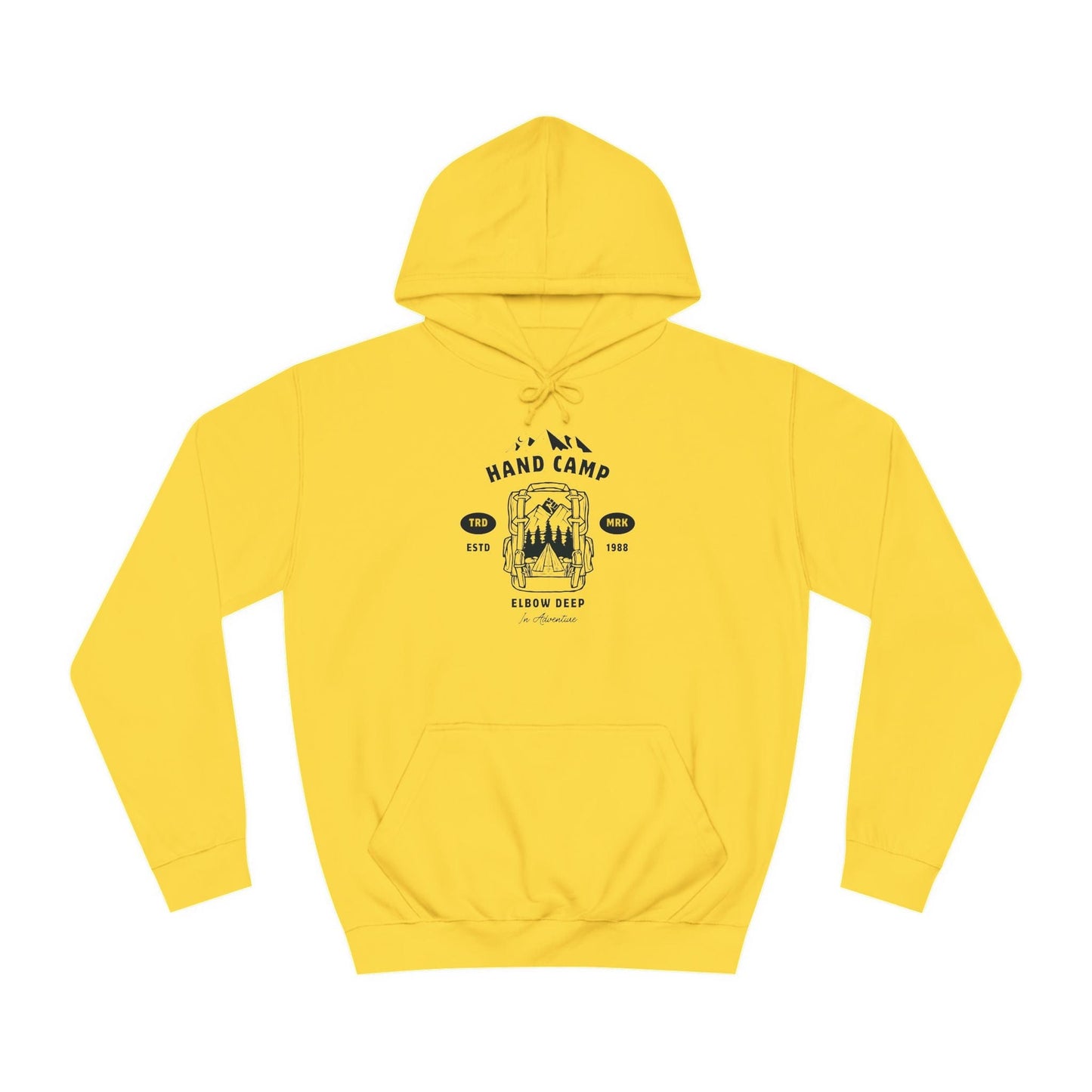 Hoodie S / Sun Yellow Hand Camp Hoodie – A Subtle Nod to FF LEATHERDADDY BATOR