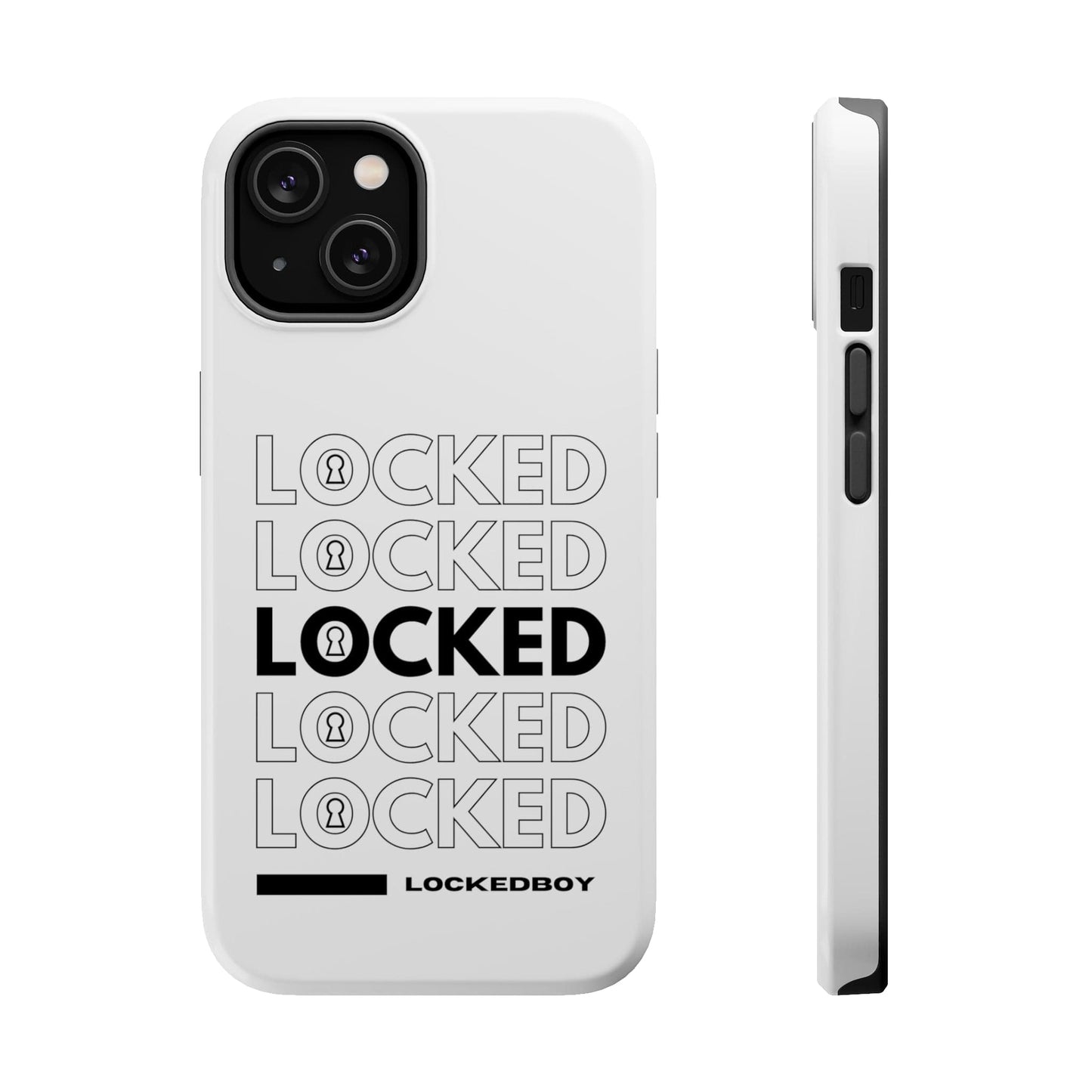 Phone Case iPhone 14 / Glossy Lockedboy Bag Inspo MagSafe Tough Cases LEATHERDADDY BATOR