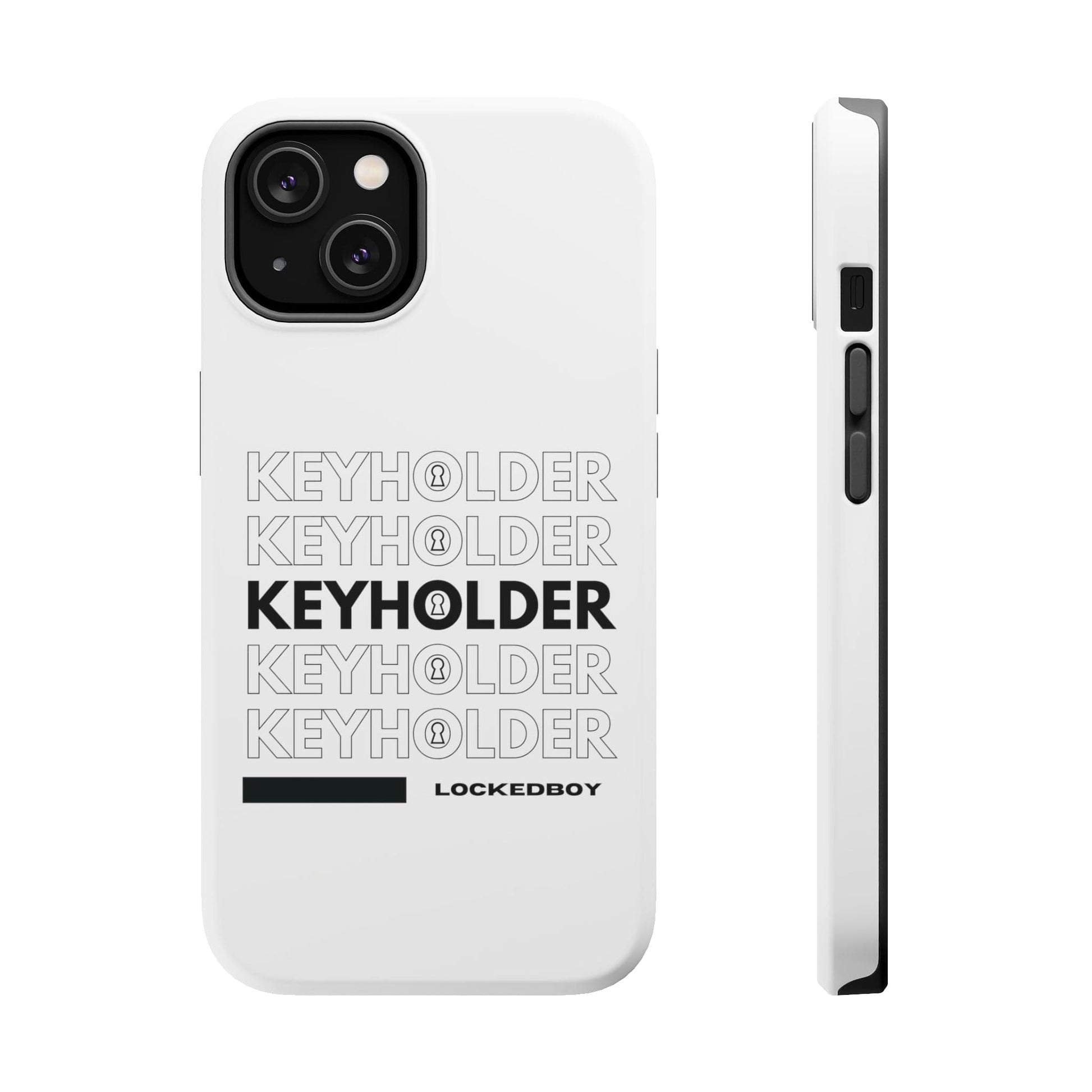 Phone Case iPhone 14 / Matte KeyHolder Bag Inspo MagSafe Tough Cases LEATHERDADDY BATOR