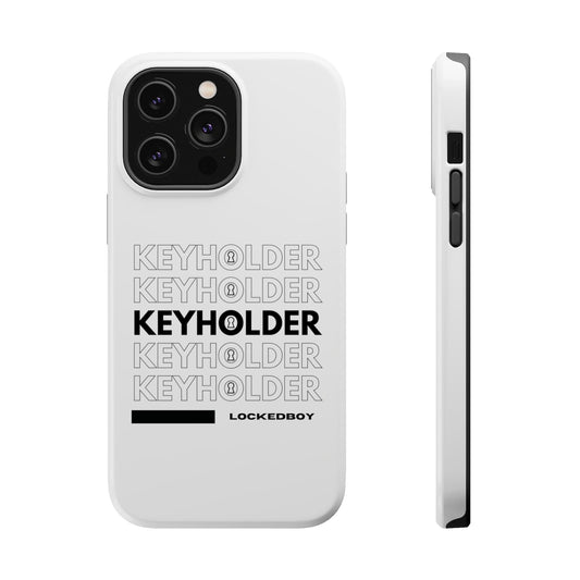 Phone Case iPhone 14 Pro Max / Glossy KeyHolder Bag Inspo MagSafe Tough Cases LEATHERDADDY BATOR