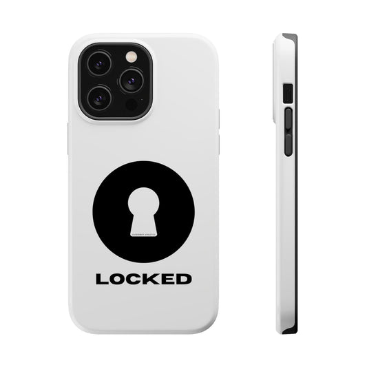 Phone Case iPhone 14 Pro Max / Glossy Lockedboy MagSafe Tough Case LEATHERDADDY BATOR