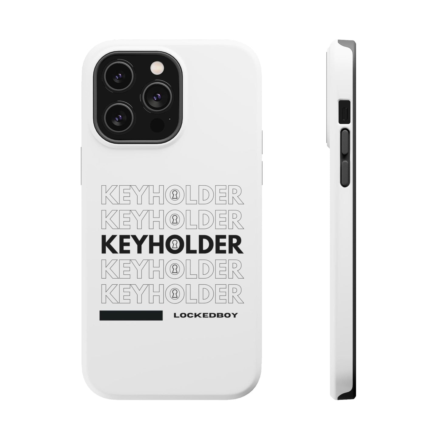 Phone Case iPhone 14 Pro Max / Matte KeyHolder Bag Inspo MagSafe Tough Cases LEATHERDADDY BATOR