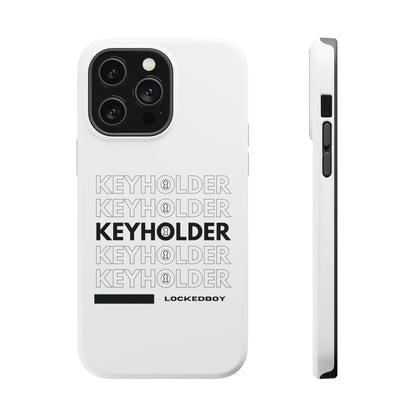 Phone Case iPhone 14 Pro Max / Matte KeyHolder Bag Inspo MagSafe Tough Cases LEATHERDADDY BATOR