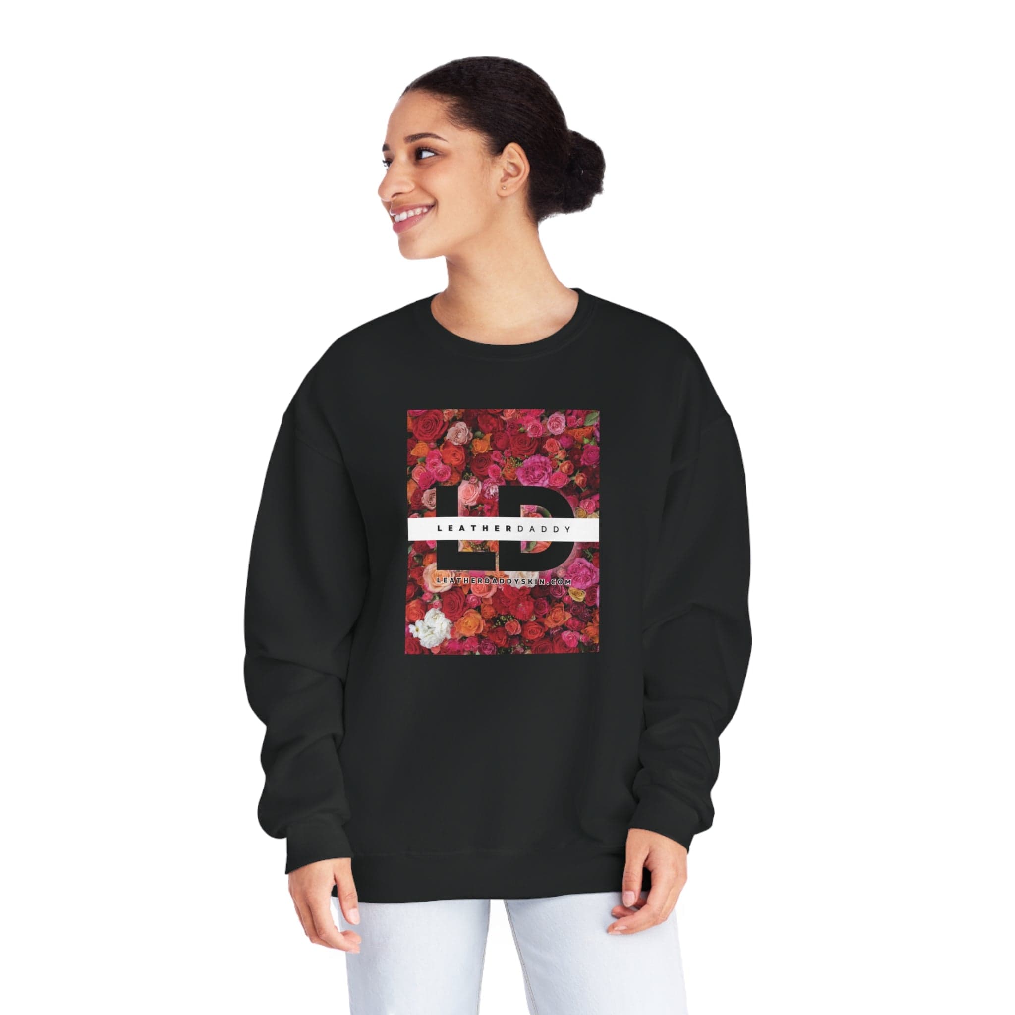 Sweatshirt LeatherDaddy Floral Crewneck Sweatshirt LEATHERDADDY BATOR