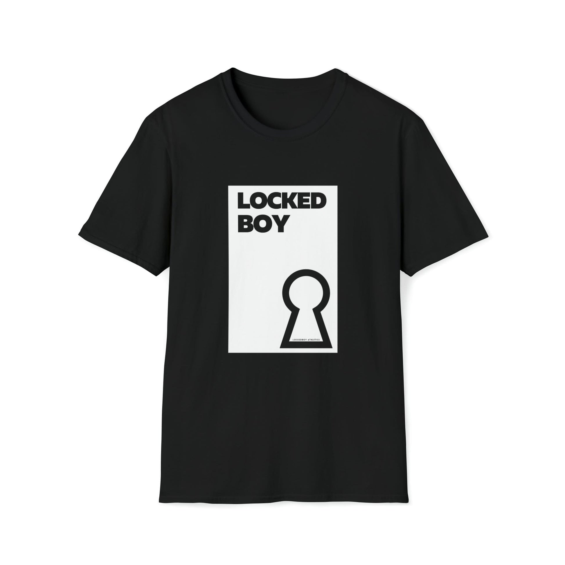 T-Shirt Black / S LockedBoy OG - Lockedboy Athletics Chastity Tshirt LEATHERDADDY BATOR