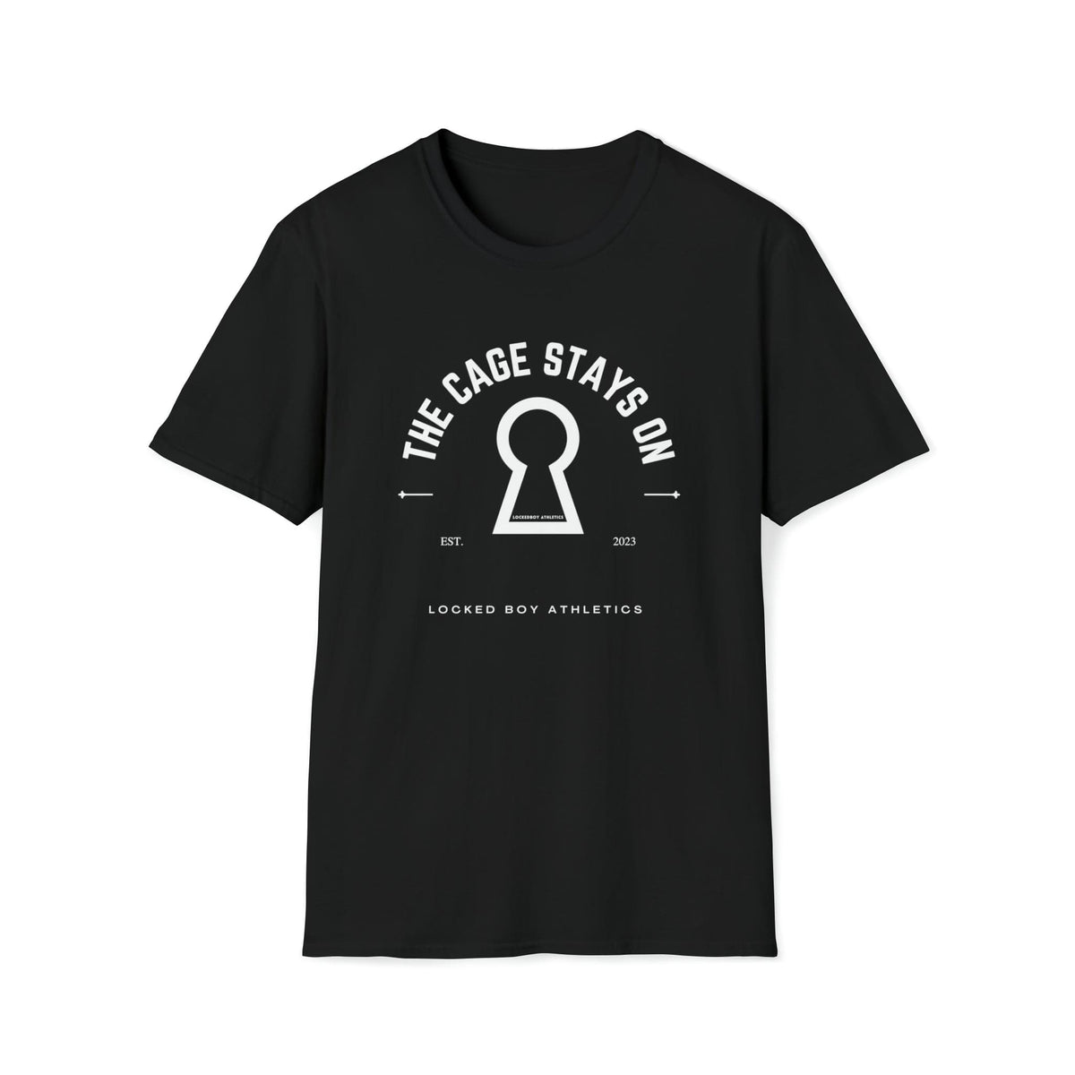 The Cage Stays On LUX - Chastity Tshirt – LeatherDaddy Skin Co