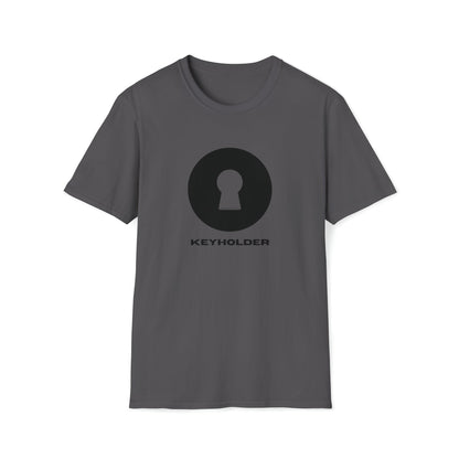 T-Shirt Charcoal / S KeyHolder Lock - Chastity Shirts by LockedBoy Athletics LEATHERDADDY BATOR