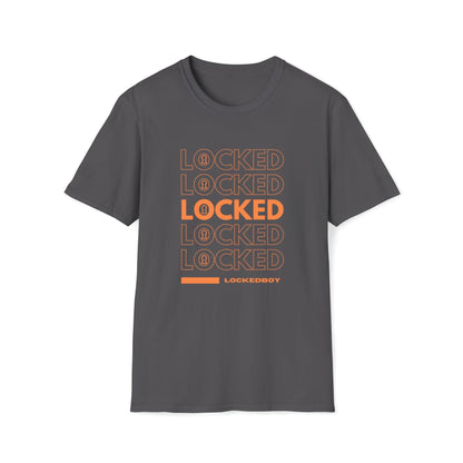 T-Shirt Charcoal / S LOCKED Bag Inspo - Lockedboy Athletics Chastity Tshirt LEATHERDADDY BATOR