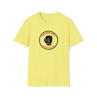 T-Shirt Cornsilk / S LockedBoy Sports Club - Chastity Tshirt Boxing Glove LEATHERDADDY BATOR