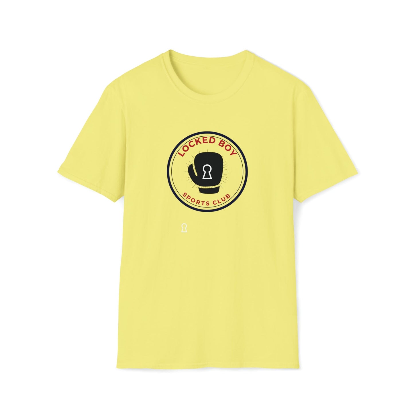 T-Shirt Cornsilk / S LockedBoy Sports Club - Chastity Tshirt Boxing Glove LEATHERDADDY BATOR