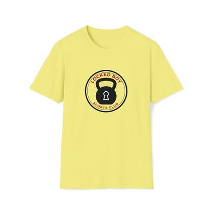T-Shirt Cornsilk / S LockedBoy Sports Club - Chastity Tshirt Kettlebell LEATHERDADDY BATOR
