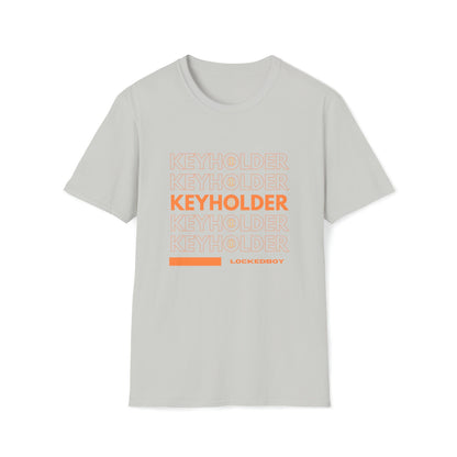 T-Shirt Ice Grey / S KEYHOLDER bag Inspo - Chastity Shirts by LockedBoy Athletic LEATHERDADDY BATOR