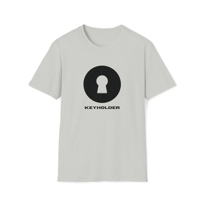 T-Shirt Ice Grey / S KeyHolder Lock - Chastity Shirts by LockedBoy Athletics LEATHERDADDY BATOR