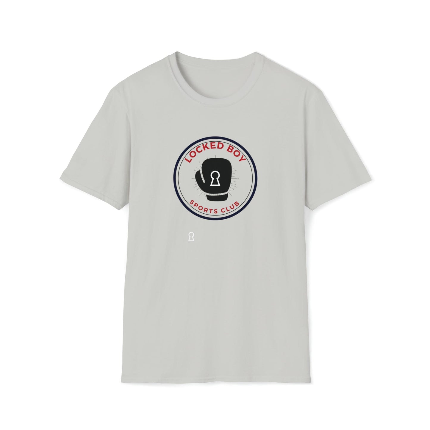 T-Shirt Ice Grey / S LockedBoy Sports Club - Chastity Tshirt Boxing Glove LEATHERDADDY BATOR