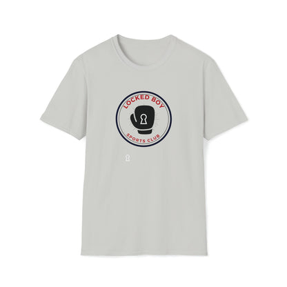 T-Shirt Ice Grey / S LockedBoy Sports Club - Chastity Tshirt Boxing Glove LEATHERDADDY BATOR