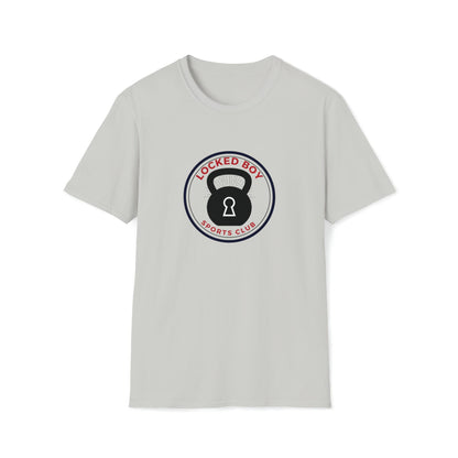 T-Shirt Ice Grey / S LockedBoy Sports Club - Chastity Tshirt Kettlebell LEATHERDADDY BATOR