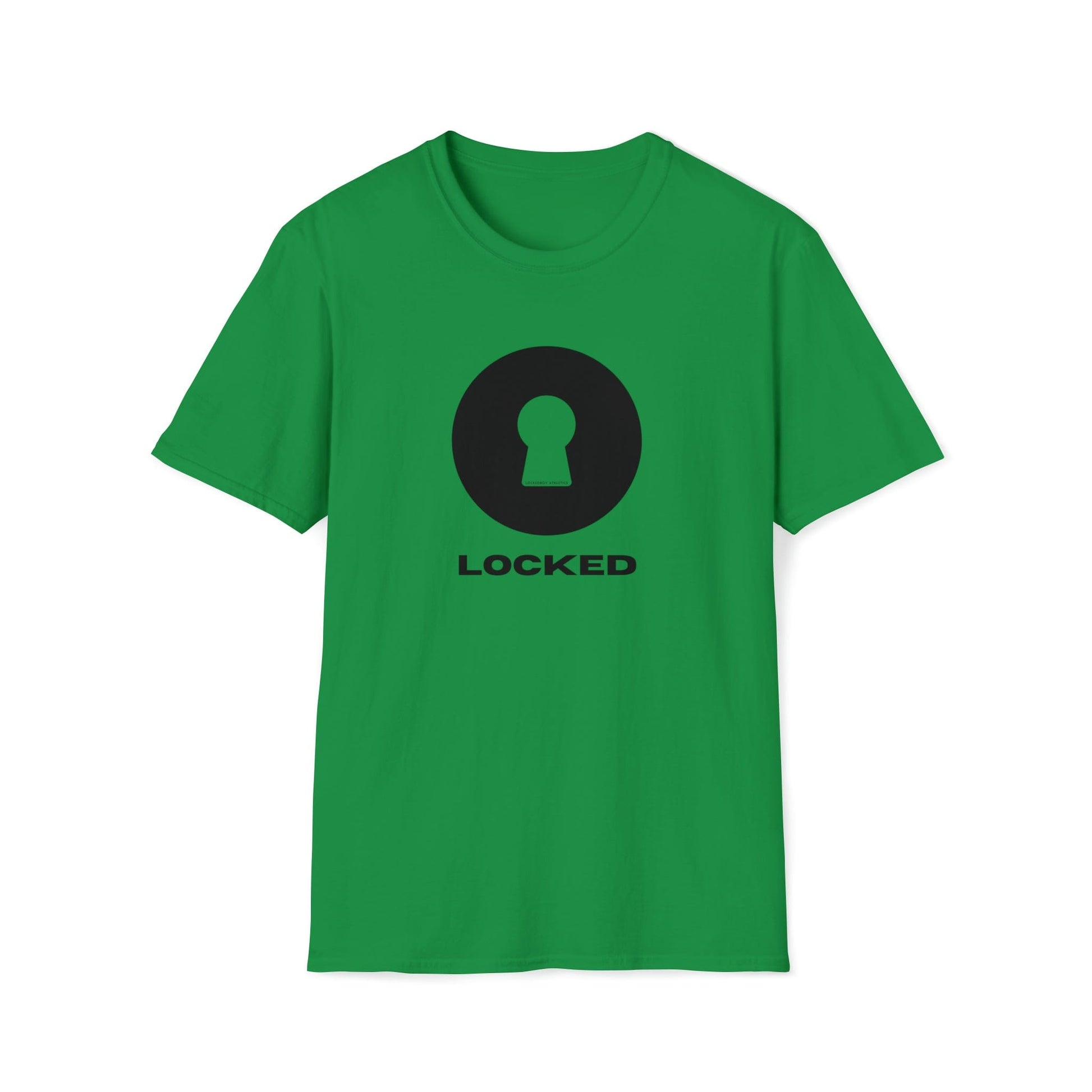 T-Shirt Irish Green / S Boldly Locked - Lockedboy Athletics Chastity Tshirt LEATHERDADDY BATOR