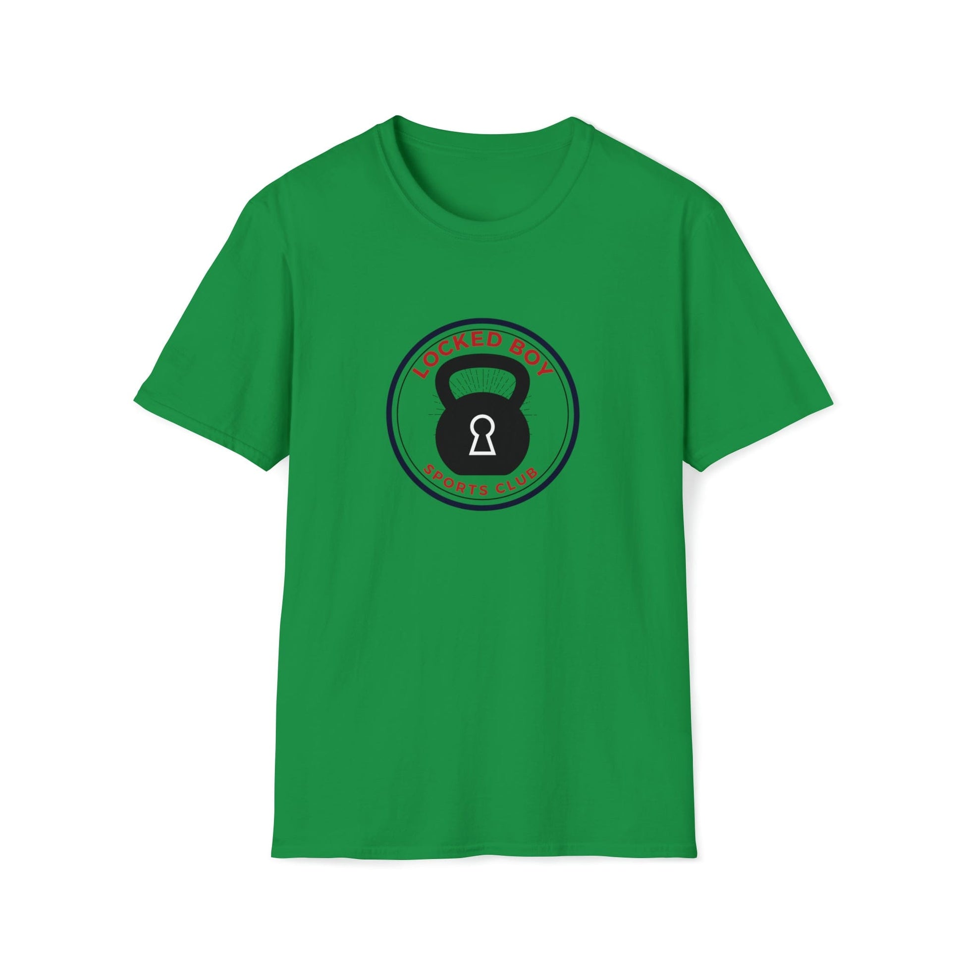 T-Shirt Irish Green / S LockedBoy Sports Club - Chastity Tshirt Kettlebell LEATHERDADDY BATOR