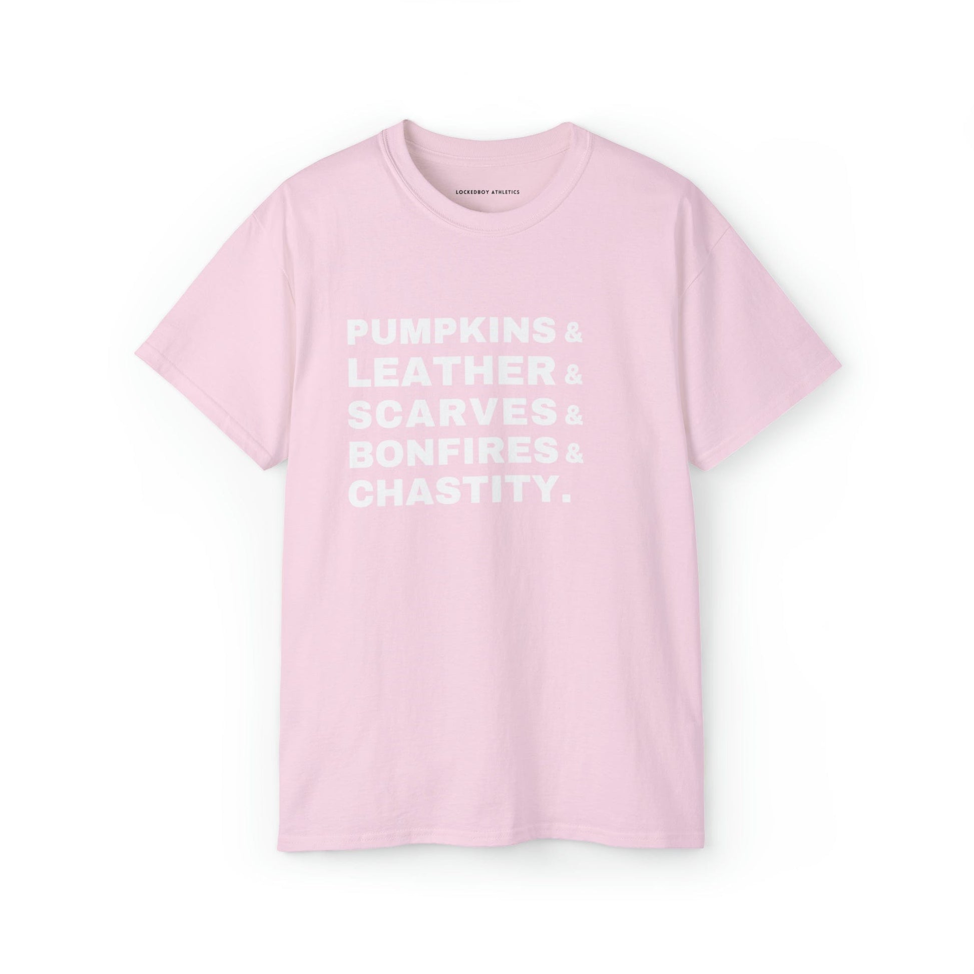 T-Shirt Light Pink / S Locktober Tee - Lockedboy Athletics Chastity T-Shirts LEATHERDADDY BATOR