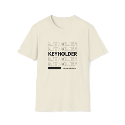 T-Shirt Natural / S KEYHOLDER bag Inspo - Chastity Shirts by LockedBoy Athletics LEATHERDADDY BATOR