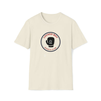T-Shirt Natural / S LockedBoy Sports Club - Chastity Tshirt Boxing Glove LEATHERDADDY BATOR