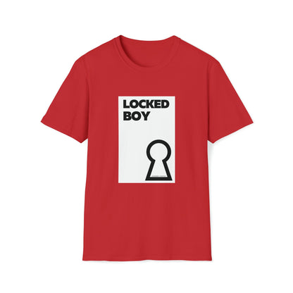 T-Shirt Red / S LockedBoy OG - Lockedboy Athletics Chastity Tshirt LEATHERDADDY BATOR