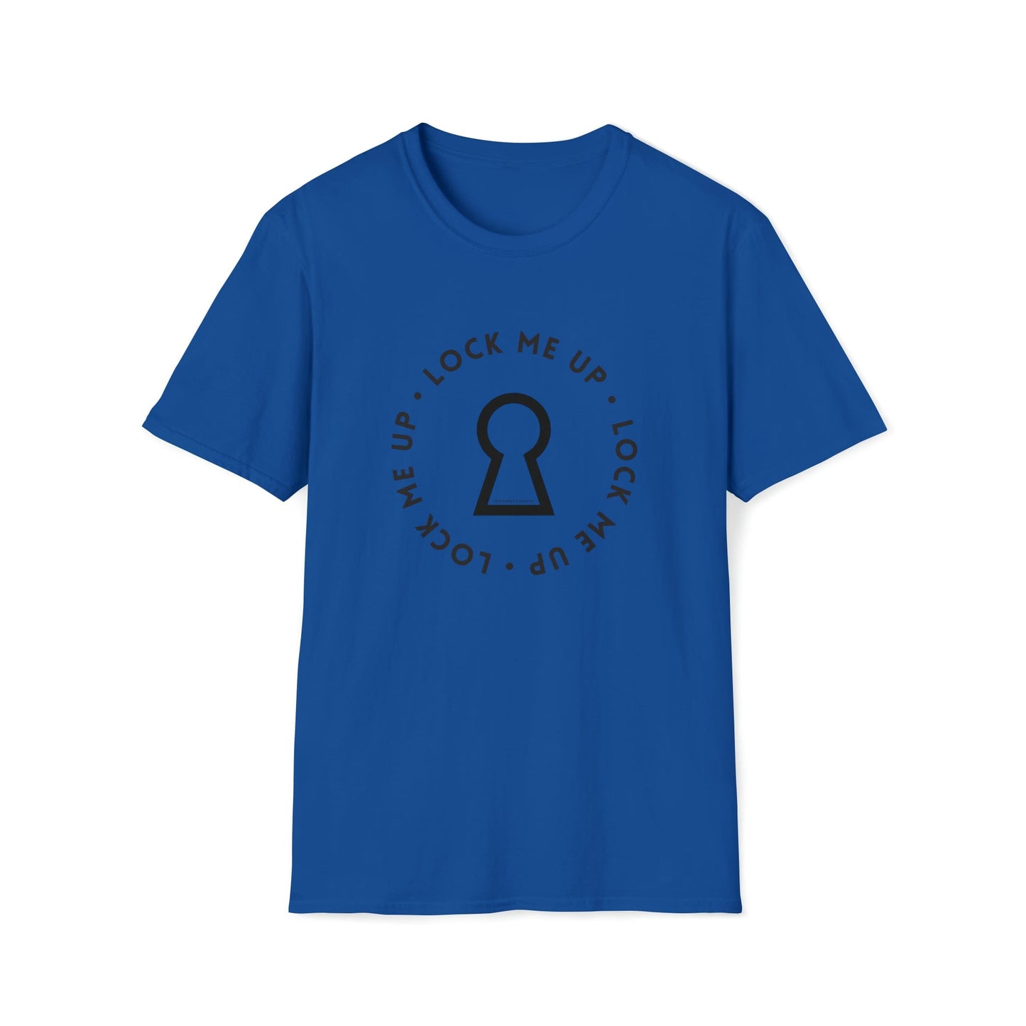 T-Shirt Royal / S Lock Me Up - Lockedboy Athletics Chastity Tshirt LEATHERDADDY BATOR