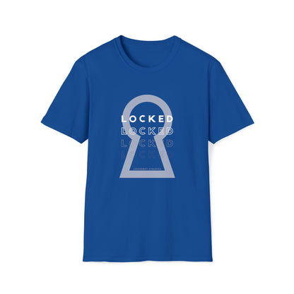 T-Shirt Royal / S Lockedboy KeyHOLE Echo - Lockedboy Athletics Chastity Tshirt LEATHERDADDY BATOR