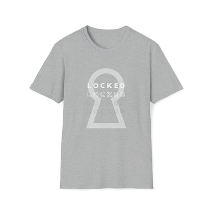 T-Shirt Sport Grey / S Lockedboy KeyHOLE Echo - Lockedboy Athletics Chastity Tshirt LEATHERDADDY BATOR