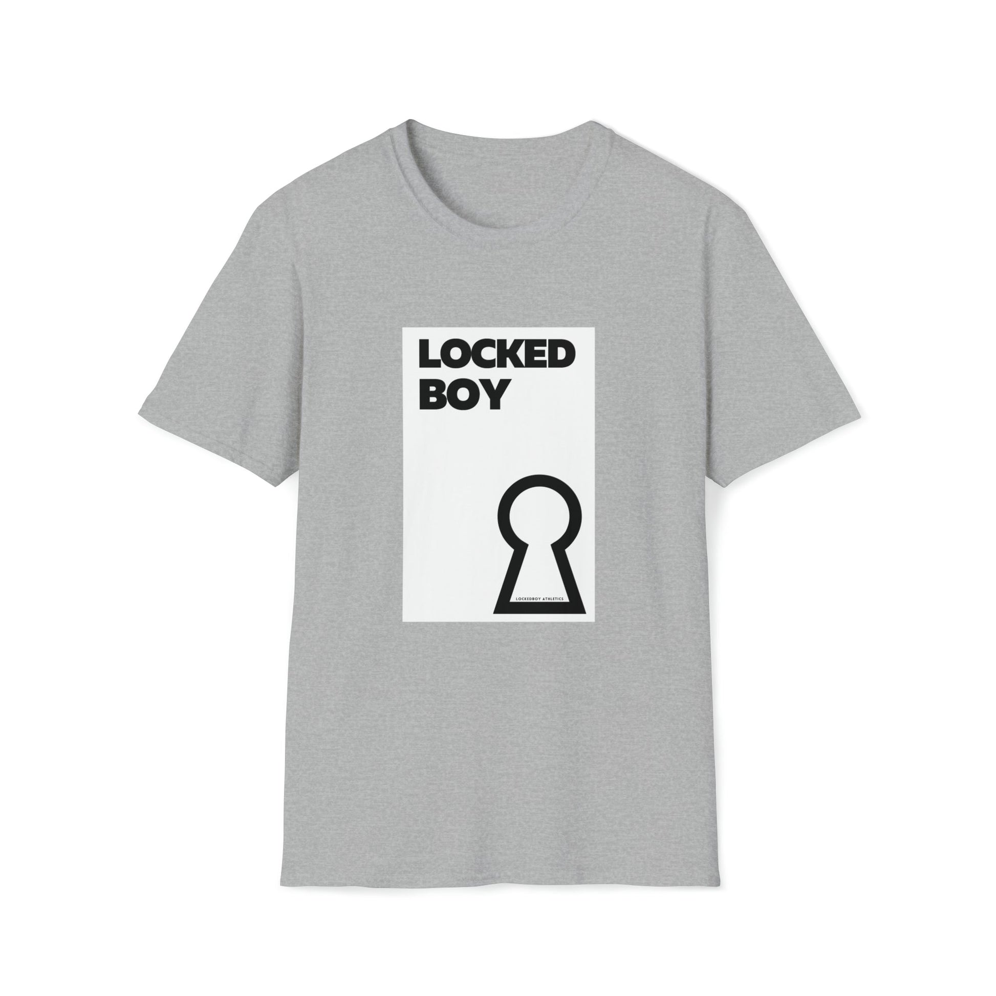 T-Shirt Sport Grey / S LockedBoy OG - Lockedboy Athletics Chastity Tshirt LEATHERDADDY BATOR