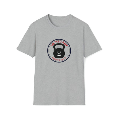 T-Shirt Sport Grey / S LockedBoy Sports Club - Chastity Tshirt Kettlebell LEATHERDADDY BATOR