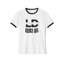 T-Shirt White/Black / XS LeatherDaddy Skin Co. Ringer Tee — Logo Graphic T-Shirt LEATHERDADDY BATOR