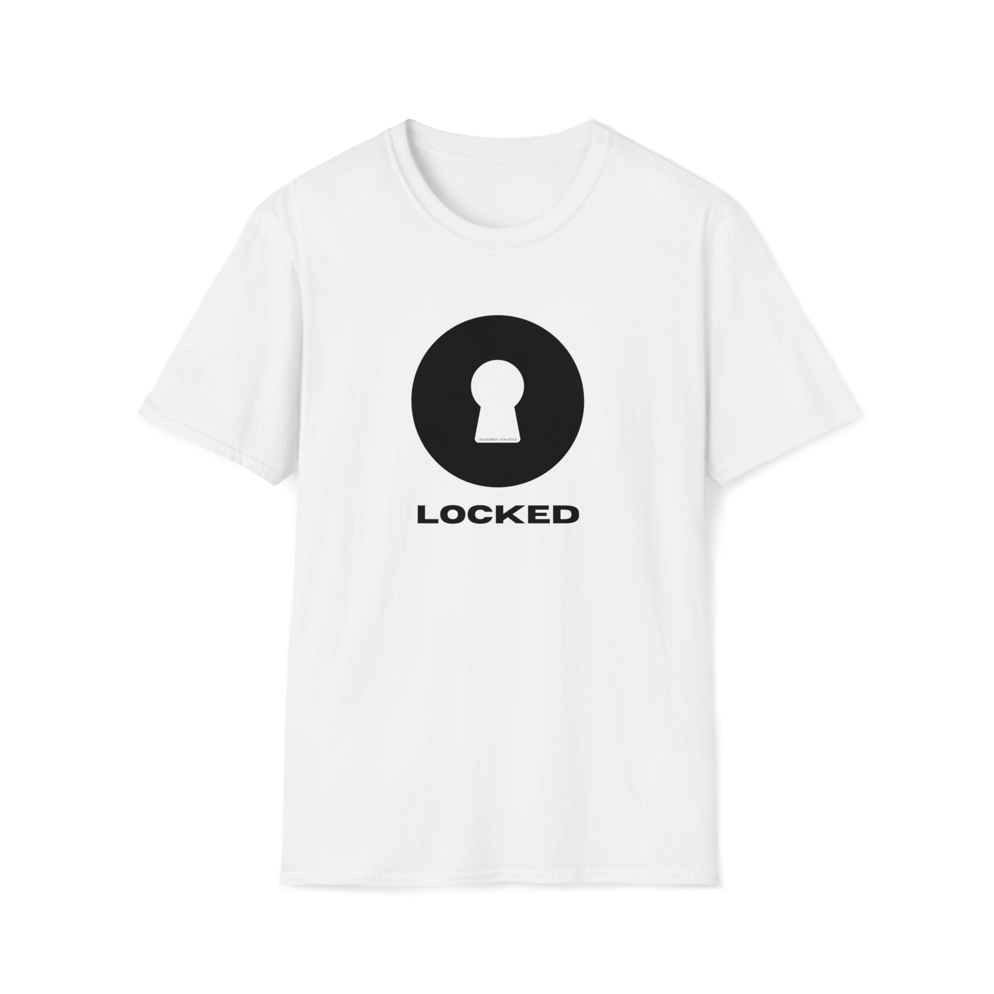 Boldly Locked - Lockedboy Athletics Chastity Tshirt – LeatherDaddy Skin Co.