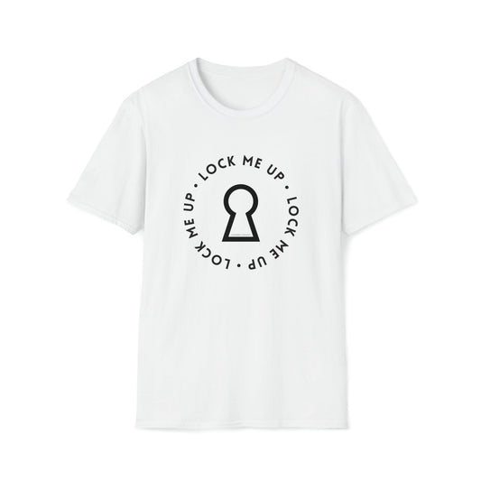 T-Shirt White / S Lock Me Up - Lockedboy Athletics Chastity Tshirt LEATHERDADDY BATOR