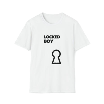 T-Shirt White / S LockedBoy OG - Lockedboy Athletics Chastity Tshirt LEATHERDADDY BATOR