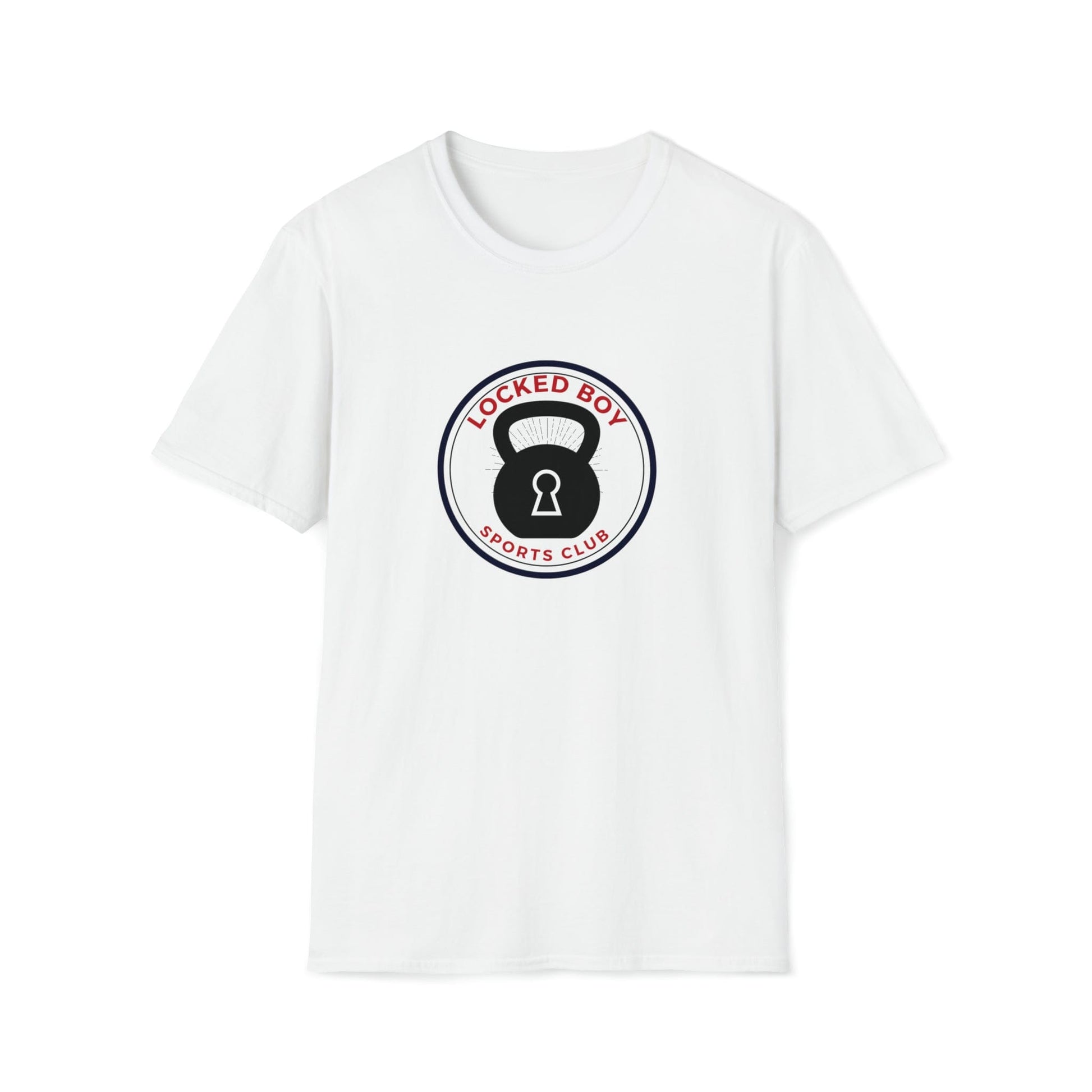 T-Shirt White / S LockedBoy Sports Club - Chastity Tshirt Kettlebell LEATHERDADDY BATOR