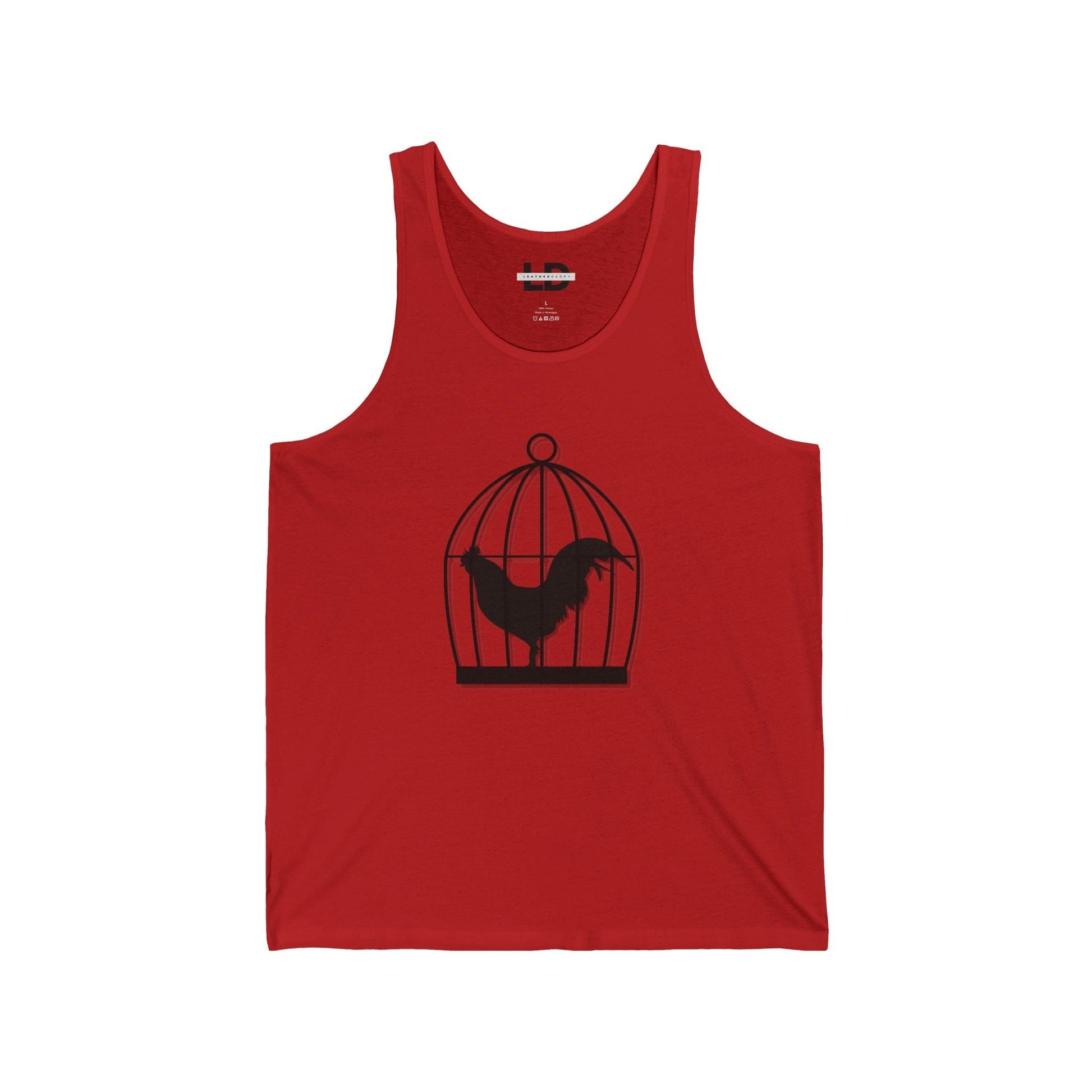 Tank Top XS / Red CockCage Tank Top - LeatherDaddy LEATHERDADDY BATOR