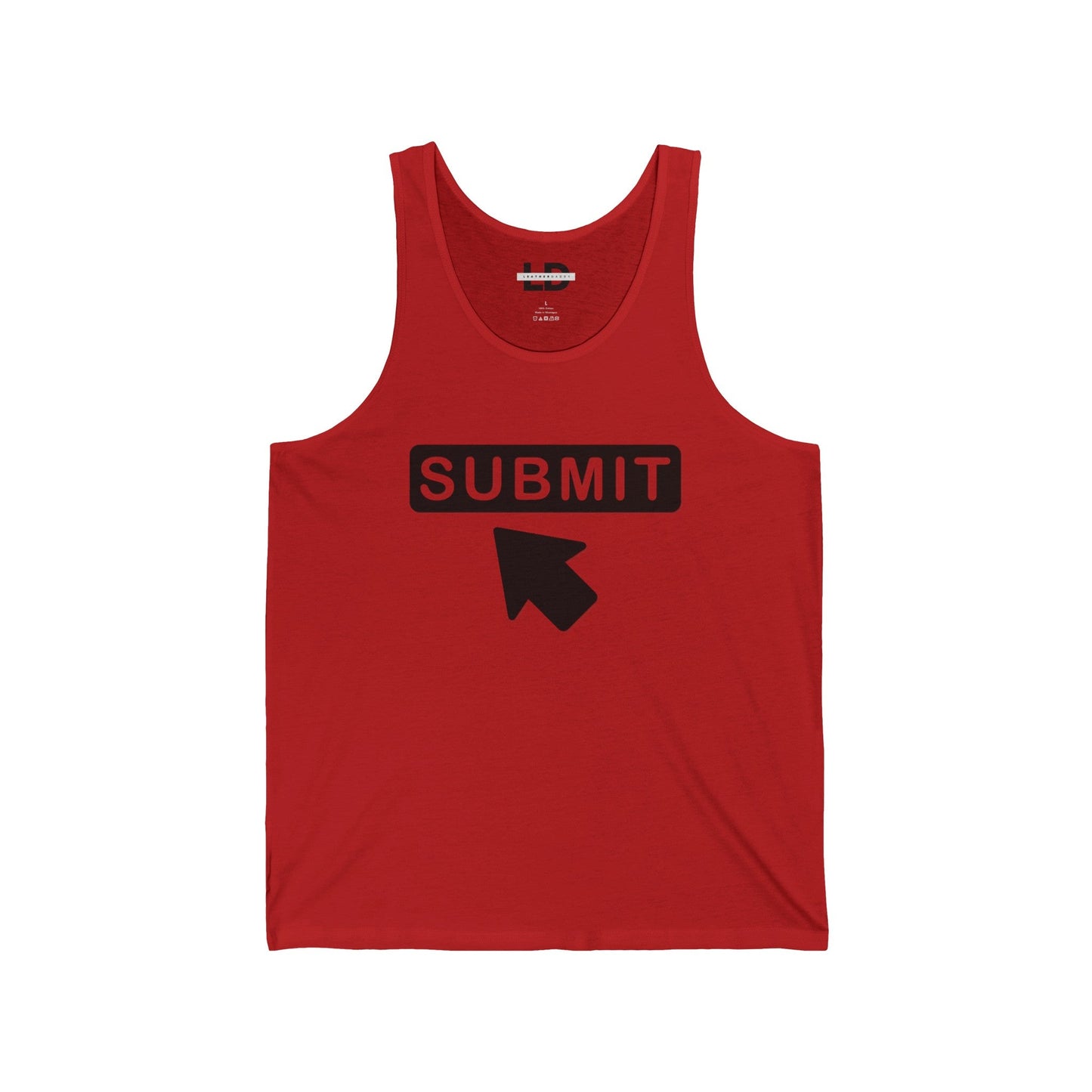 Tank Top XS / Red Press To Submit Tank Top - LeatherDaddy LEATHERDADDY BATOR