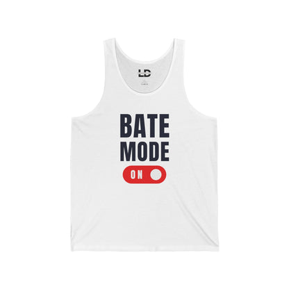 Tank Top XS / White Bate Mode On Tank Top - B8rBrand LEATHERDADDY BATOR