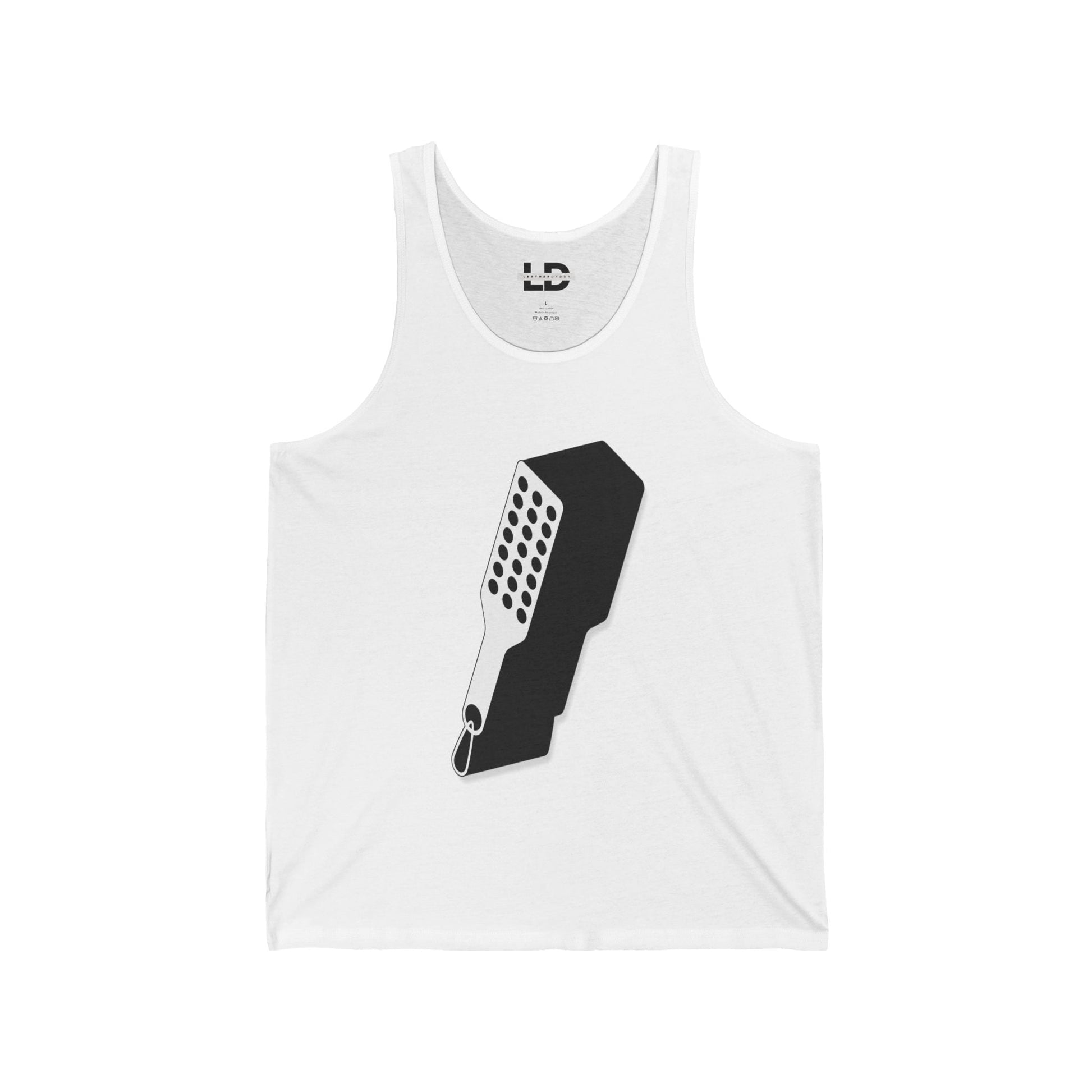 Tank Top XS / White Paddle Tank Top - LeatherDaddy LEATHERDADDY BATOR