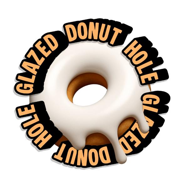 Bath & Body Glazed Donut Hole - TastyHole™ Flavored Body Scrub LEATHERDADDY BATOR