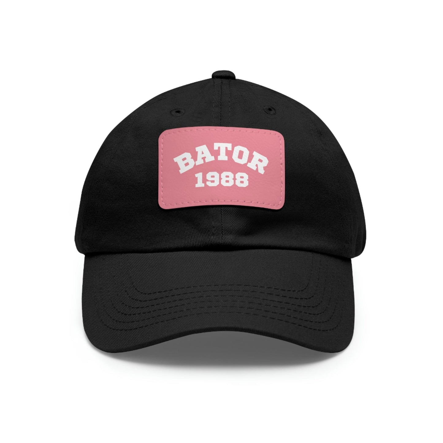 Hats Black / Pink patch / Rectangle / One size OG Bator Dad Hat LEATHERDADDY BATOR