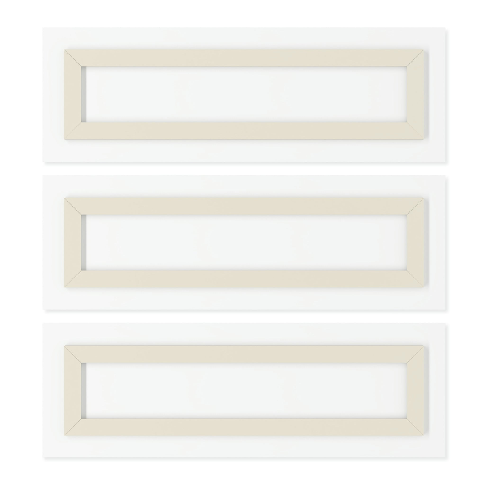Home Decor 36" x 12" (Horizontal) / 0.25'' LockedBoy Triptych LEATHERDADDY BATOR